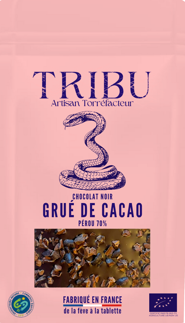 CHOCOLAT NOIR 70% GRUÉ DE CACAO