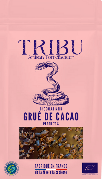 CHOCOLAT NOIR 70% GRUÉ DE CACAO
