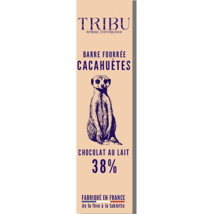 BARRE FOURRÉE CACAHUETES