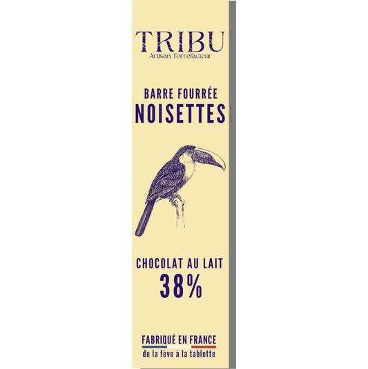 BARRE FOURRÉE NOISETTES